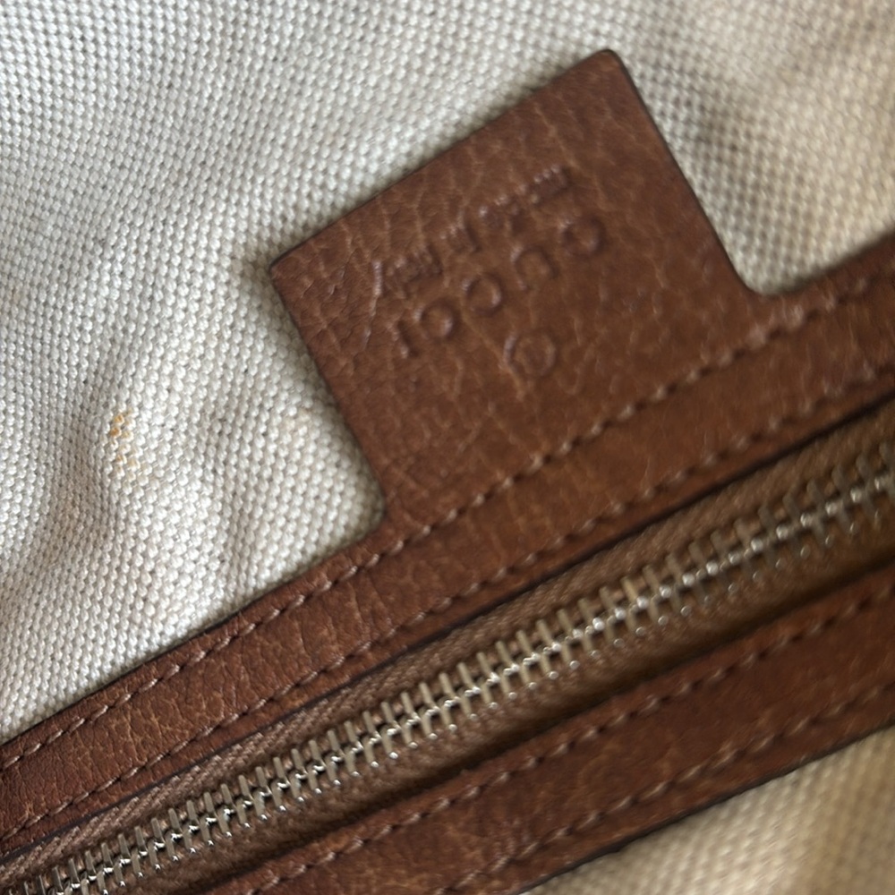 Gucci Tan Leather Hobo Bag - Picture 5 of 16